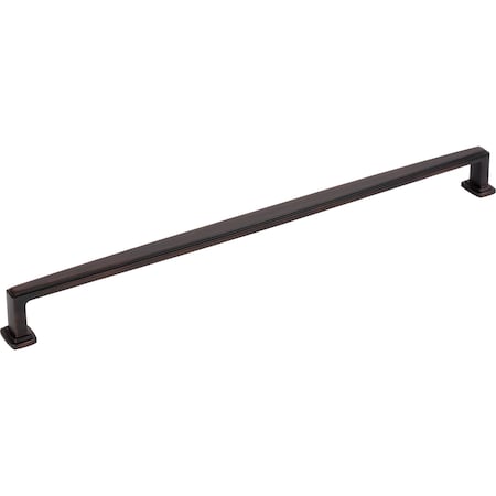 Jeffrey Alexander 305 mm CentertoCenter Brushed Oil Rubbed Bronze Richard Cabinet Pull, PR 171-305DBAC